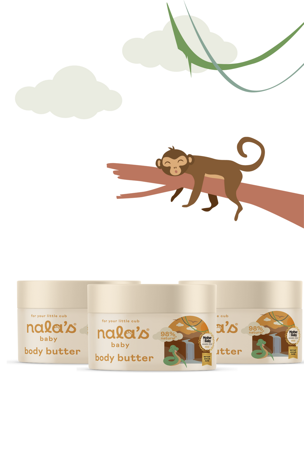 Nala's Baby Body Butter Shea, Cocoa & Camomile