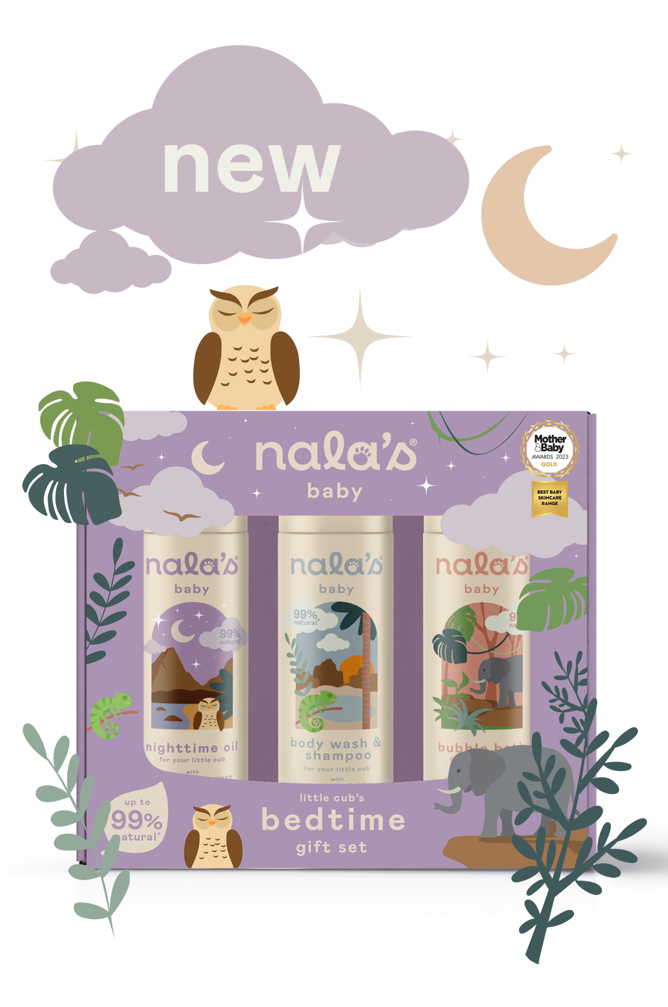 Nala's Baby Bedtime Gift Set