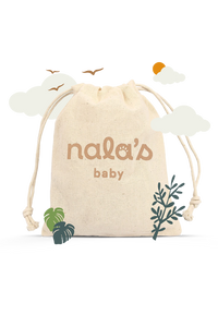 Nala's Baby 100% Cotton Drawstring Bath Bag