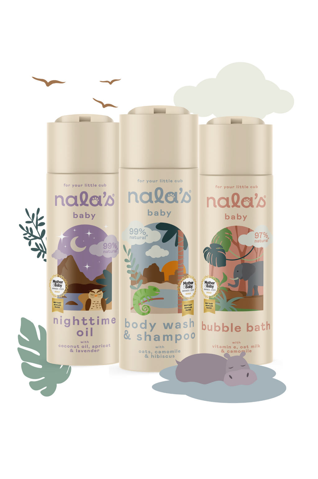Original Bath-Time Bundle (3x 200ml)