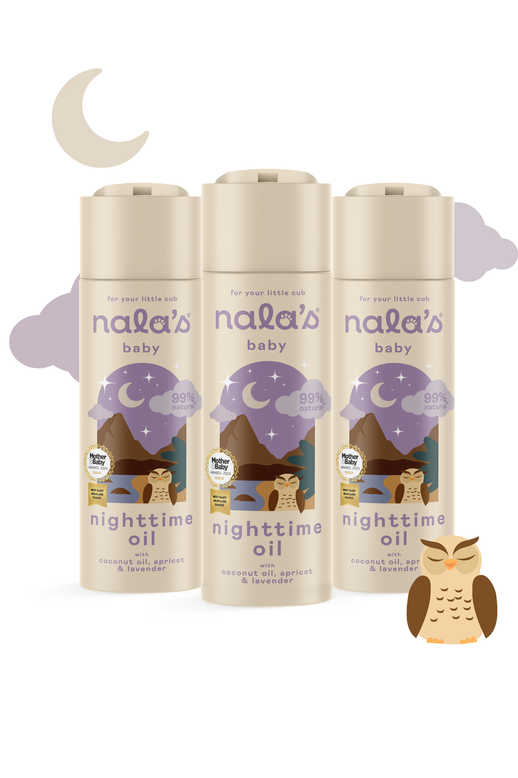 Original Nighttime Oil 200ml - pack of 3