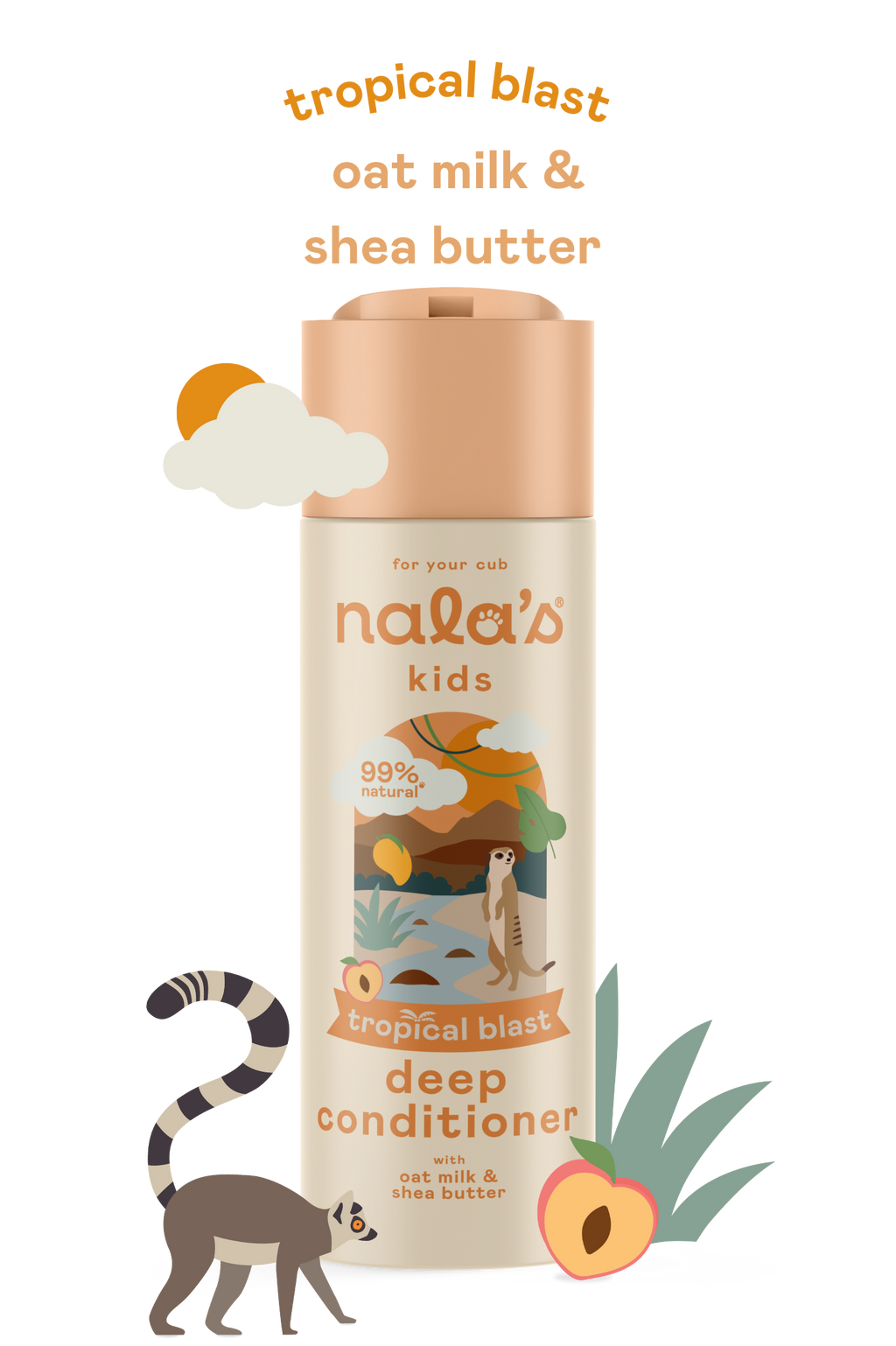 Nala's Kids Tropical Blast Deep Conditioner 200ml