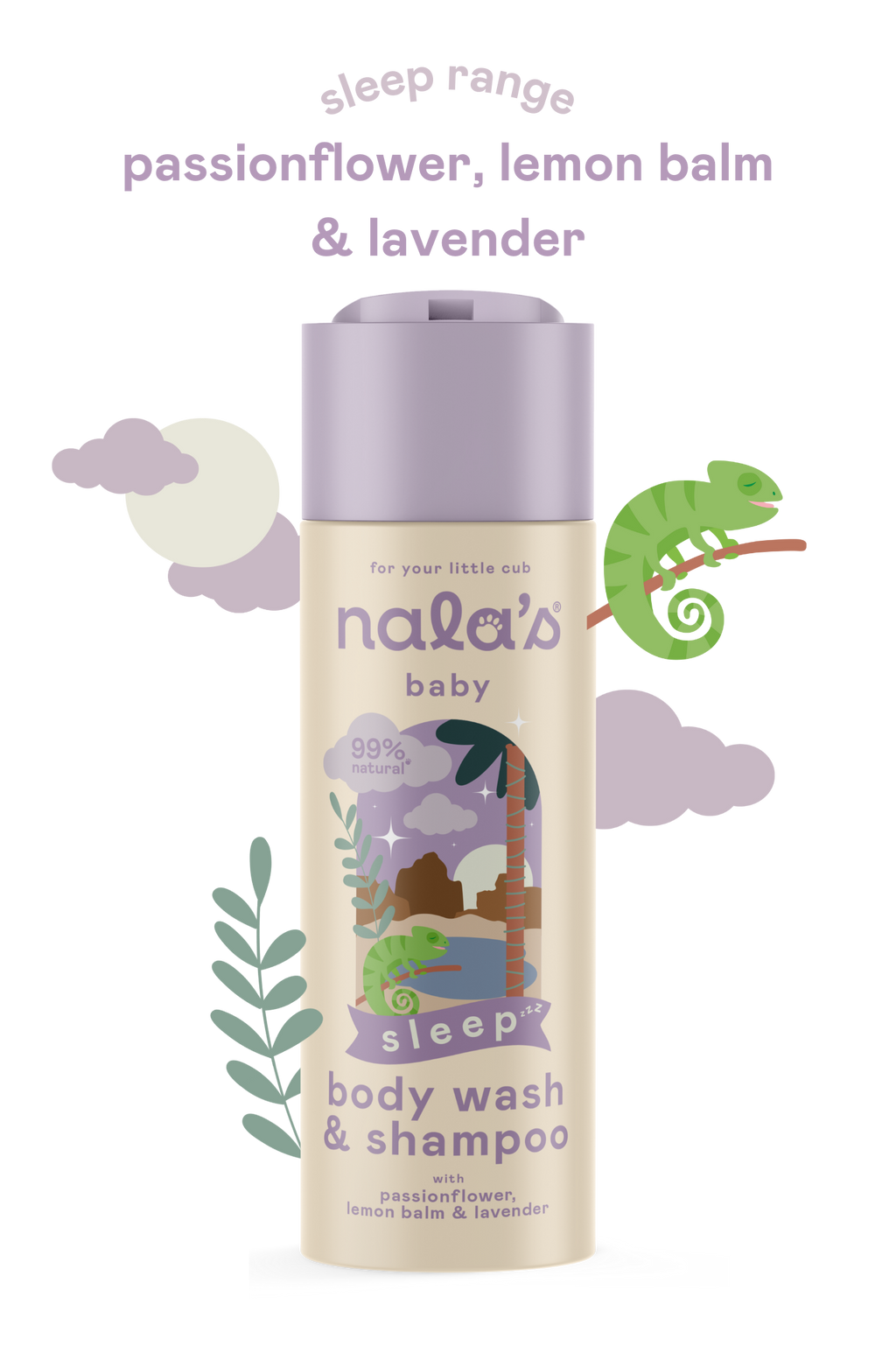 Sleep Body Wash & Shampoo 200ml