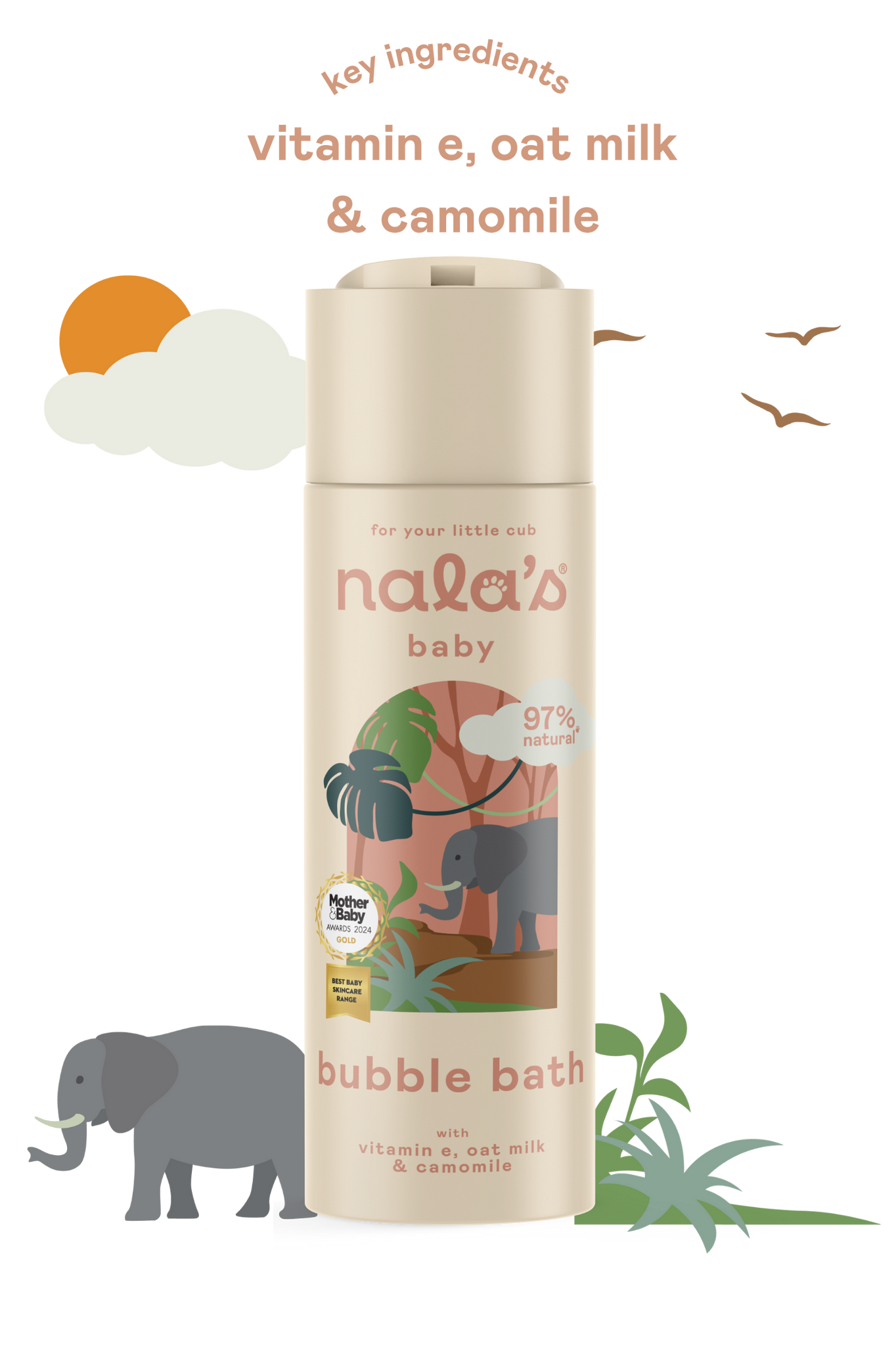 Nala's Baby Bubble Bath 200ml