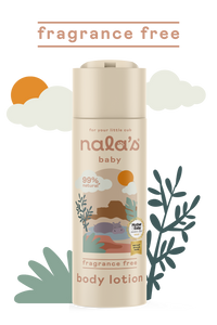 Nala's Baby Body Lotion (Fragrance Free) 200ml