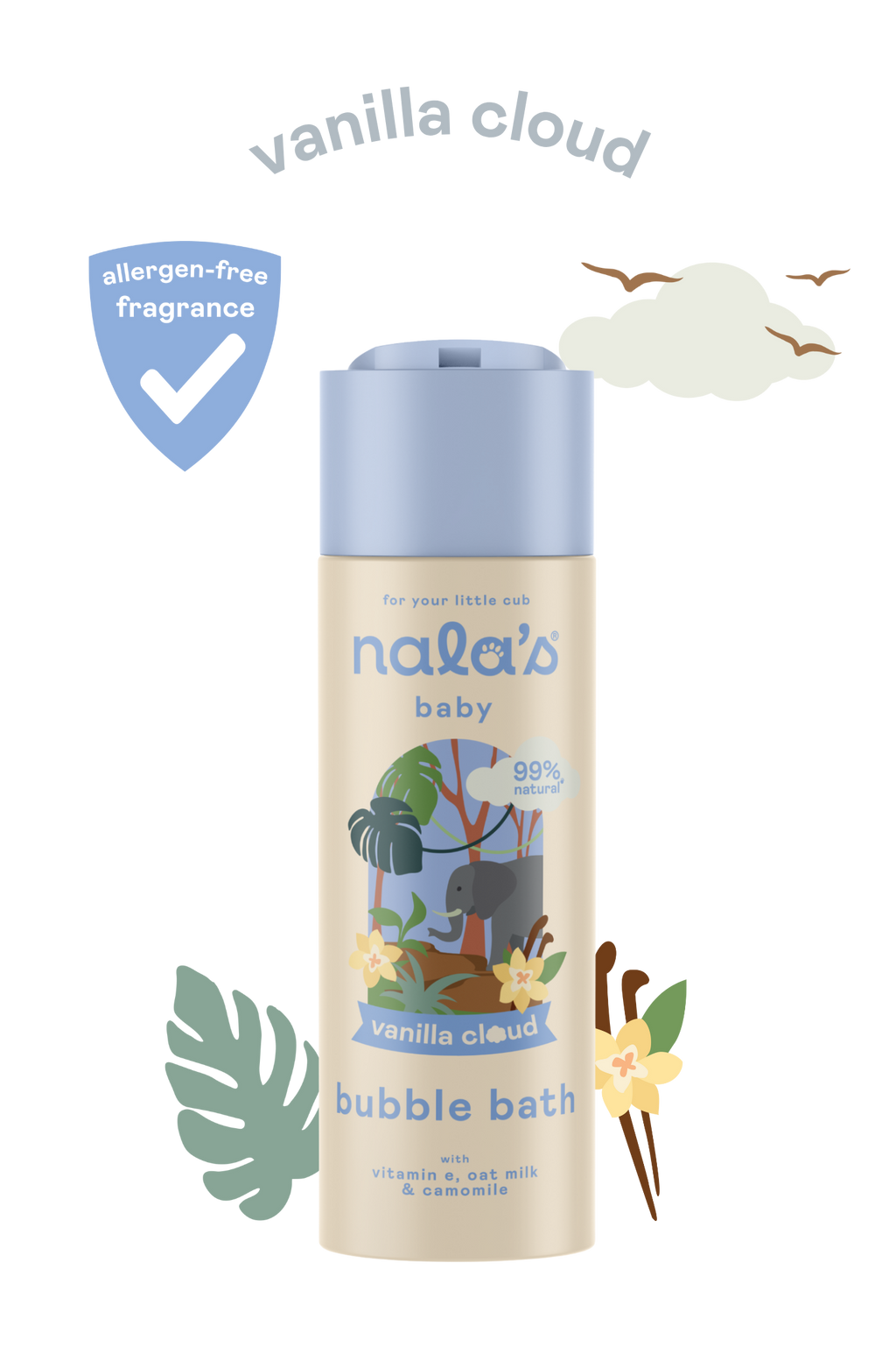 Vanilla Cloud Bubble Bath 200ml