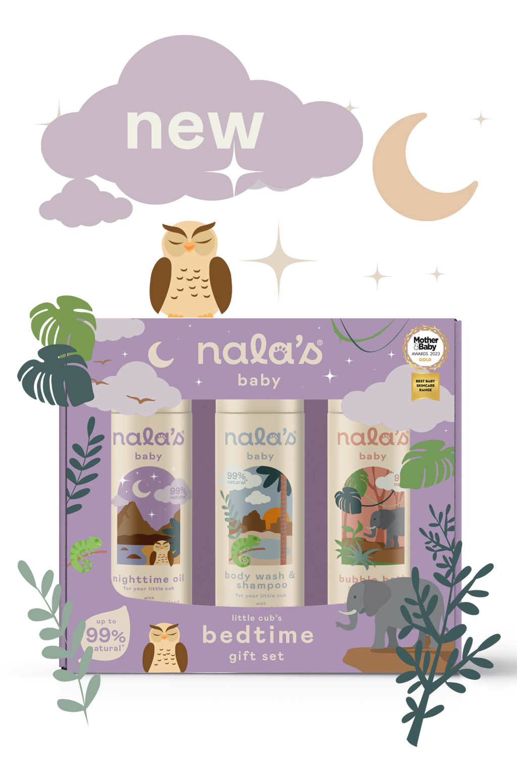 Nala's Baby Bedtime Gift Set